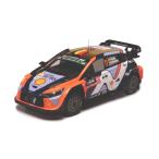 ixo（イクソ） 1/18 ヒョンデ i20 N Rally1 2024 サファリラリー #11 T.ヌービル ミニカー