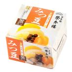 榮太樓 えいたろう 和菓子屋のみつ豆 黒みつ 缶 225g 1ケース(6缶入)