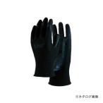 おたふく手袋 Vシリーズ ゴム背抜き ブラック L A-35