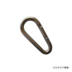 運賃見積り 直送品 伊藤製作所 123 カラビナハーケン（国産） 鉄 8B 20個 KH8B