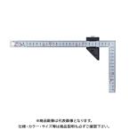 シンワ測定 曲尺厚手広巾 シルバー30cm表裏同目 8段目盛 ストッパー付 JIS 12434
