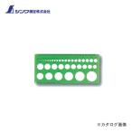 シンワ測定 テンプレート TB-1円定規(中) 66004