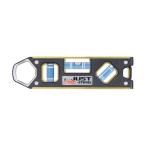 シンワ測定 仮設工レベル 150mm マグネット付 JUST-MAG 150mm ゴールド 73439