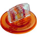 ミツヤ U型カード立丸 透明橙 M17639 UC-5-TOR