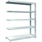 物品棚 中量棚 ＴＲＵＳＣＯ　耐食性スチール棚　ＴＺＭ３型中量棚　１５００Ｘ４７１ＸＨ１８００　５段　連結　  (TZM3-6555B)