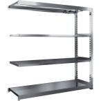 物品棚 ステンレス棚 ＴＲＵＳＣＯ　ステンレス棚　ＳＭ３型　１８００Ｘ５７１ＸＨ１８００　４段　単体　  (SM3-6664)