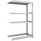 物品棚 用途別ラック ＴＲＵＳＣＯ　スチールラック　Ｍ３型中量棚　１２００Ｘ５７１ＸＨ１８００　棚板３段＋タイヤ１段　  (M3-6463Y1)