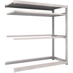 物品棚 用途別ラック ＴＲＵＳＣＯ　スチールラック　Ｍ３型中量棚　１８００Ｘ７２１ＸＨ１８００　棚板２段＋タイヤ２段　  (M3-6672Y2)