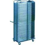 (送料別途)(直送品)アイリスチトセ 垂直スタックフォールディングチェアー SSシリーズ 台車 SC-50