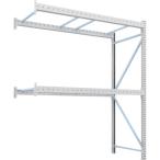 (運賃見積り)(直送品)TRUSCO パレットラック2トン用2500X1100XH3000 2段 連結 2D-30B25-11-2B