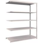 物品棚 中量棚 ＴＲＵＳＣＯ　スチール製軽中量ボルトレス棚用支柱　Ｍ１．５型　Ｈ１５００用　ネオグレー  (M1.5-5H（NG）)