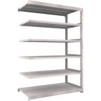 物品棚 中量棚 ＴＲＵＳＣＯ　スチールラック　Ｍ５型　Ｗ１５００×Ｄ７２１×Ｈ２１００　６段　単体　ネオグレー  (M5-7576（NG）)