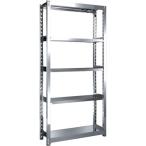 物品棚 ステンレス棚 ＴＲＵＳＣＯ　ステンレス棚　ステンレス軽中量棚　単体　Ｗ８６０ＸＤ３００ＸＨ１８００　５段　  (SM2-6335)
