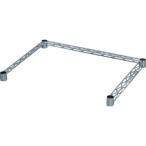 IRIS 530729 メタルラックコの字バー 61cm MR-61BK