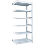 物品棚 中量棚 ＴＲＵＳＣＯ　ＴＵＧ型中量ボルトレス棚　３００ｋｇ　連結型　９００×９２６×Ｈ２１００　６段　  (TUG300-73Z-6B)