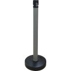 (送料別途)(直送品)カーボーイ カラープラポールセット キャップブラックピラーグレーベースブラック CP-05CL6415