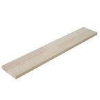 平安伸銅工業 LABRICO ウォールシェルフ用棚板 無塗装木目 幅60×奥行10×厚さ1.5cm パイン集成材棚板 WSU-77