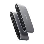 エレコム ドッキングステーション 13in1 Displaylink対応 3画面拡張 4K/60Hz USB PD対応 100W シルバー DS