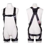 藤井電工(Fujii Denko) 新規格 フルハーネス 黒影ハーネス 〔ハーネス本体のみ〕 ダークグレー Mサイズ TH-504-OTーDG-