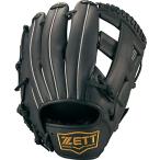 ゼット(ZETT) 軟式野球 ソフトボール 兼用 グローブ オールラウンド用 内野 外野 兼用 ライテックス 右投用 ブラック(1900) BS