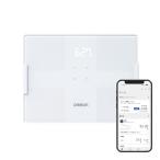 オムロン 体重 体組成計 カラダスキャン ホワイト KRD-503T-W スマホ連動 データ自動転送 自動認識 乗るだけで測定開始 内臓脂肪レベ