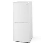 アイリスオーヤマ 冷蔵庫 142L 小型 一人暮らし 幅50cm 大容量 冷凍室 静音設計 省エネ基準達成率103% 右開き ホワイト IRSD