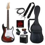 PhotoGenic электрогитара начинающий введение свет комплект ST модель ST-180/RDS красный солнечный Burst [ мягкий чехол / защита / Mini 