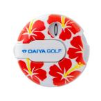ダイヤゴルフ(DAIYA GOLF) ワンリセットカウンター ハイビスカス ワンタッチで0打に戻る 簡単操作 ゴルフ ラウンド用品 カウンター