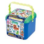 アクアビーズ ビーズセット 【 5000ビーズバケツ 恐竜大図鑑セット 】 AQ-E01 STマーク認証 6歳以上 おもちゃ 水 水でくっつく