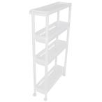  Like ito(like-it) кухня место хранения тонкий Wagon примерно ширина 15x внутри 53.6x высота 86.9cm натуральный сделано в Японии TSS-130S