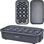 [ гора .] сковорода для takoyaki 2WAY flat поверхность plate есть 16 дыра настольный съемный plate фтор покрытие простой . починка одним движением функционирование код аккуратный .