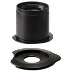 HARIO ( HARIO ) Cafe все дриппер 1 человек для бумага отсутствует кофе дриппер черный CFOD-1B