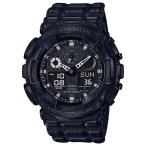 Yahoo! Yahoo!ショッピング(ヤフー ショッピング)GA-100BT-1AJF G-SHOCK ブラック 黒 レザー調 耐磁 ワールドタイム メンズ レディース Gショック g-shock カシオ 腕時計 CASIO 国内正規品