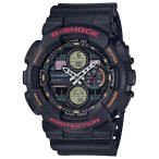 Yahoo! Yahoo!ショッピング(ヤフー ショッピング)GA-140-1A4JF G-SHOCK 黒 赤 デジタル アナログ ワールドタイム gショック カシオ CASIO 腕時計 国内正規品
