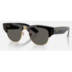 正規保証書(押印) レイバン Ray-Ban x ASAP ROCKY エイサップ コラボモデル MEGA CLUBMASTER BLACKED OUT COLLECTION RB0316S 6826J5 53-21 メガクラブマスター