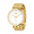 Yahoo! Yahoo!ショッピング(ヤフー ショッピング)VESTAL ベスタル vestal メンズ 時計 ROOSEVELT METAL 金 Gold White ゴールド ROS3M01 ストリート カリフォルニア ウォッチ 国内正規品