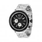 Yahoo! Yahoo!ショッピング(ヤフー ショッピング)VESTAL ベスタル YACHT METAL YATCM02 シルバー 黒 クロノグラフ アナログ メタル カリフォルニア ユニセックス 腕時計 国内正規品