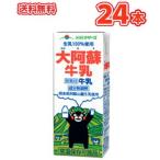 ショッピング大 らくのうマザーズ 大阿蘇牛乳 200ml×24本入 紙パック 九州 熊本 くまモンパッケージ くまもん クマモン ロングライフ牛乳 LL大阿蘇牛乳 常温保存 ロングライフ