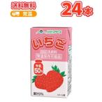 らくのうマザーズ いちご 250ml紙パック 24本入〔苺 いちごオレ ストロベリー〕