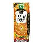 カゴメ 野菜生活100 濃厚果実 愛媛せとか＆伊予柑ミックス 195ml ×24本入/2ケース 紙パック〔愛媛 柑橘 せとか 伊予柑 ミックスジュース 季節限定〕送料無料