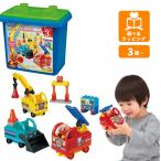 ブロックラボ アンパンマンわくわくのりものブロックバケツ バンダイ おもちゃ プレゼント ギフト こども 子供 知育