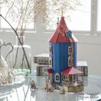 ショッピングウッド ムーミン Wooden Art ki-gu-mi ムーミンやしき 木製 ウッドパズル 立体パズル 木組 工作 おしゃれ インテリア