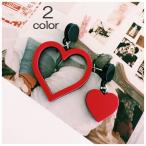 Yahoo! Yahoo!ショッピング(ヤフー ショッピング)ピアス ハート ラブリー ラブ LOVE ピンク レッド 赤 キュート おしゃれ かわいい 女性 女子力アップ 女子力 レディース アクセサリー ジュ