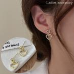 Yahoo! Yahoo!ショッピング(ヤフー ショッピング)スタッドピアス レディース 女性 アクセサリー ファッション雑貨 小物 ハート ラインストーン ゴールドカラー シンプル キュート かわいい ガーリー