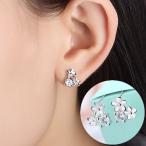 Yahoo! Yahoo!ショッピング(ヤフー ショッピング)スタッドピアス アクセサリー レディース 女性用 ファッション小物 フラワーモチーフ 花 ラインストーン おしゃれ かわいい エレガント 上品 プレゼ