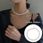 Yahoo! Yahoo!ショッピング(ヤフー ショッピング)チョーカー ネックレス アクセサリー レディース 女性用 フェイクパール 上品 エレガント おしゃれ かわいい パーティー フォーマル プレゼント ギ