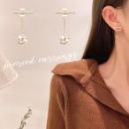 Yahoo! Yahoo!ショッピング(ヤフー ショッピング)スタッドピアス バックキャッチ レディース 女性用 アクセサリー ゴールドカラー ラインストーン 揺れる バー キラキラ バー 大きめ 大ぶり 存在感