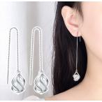 Yahoo! Yahoo!ショッピング(ヤフー ショッピング)アメリカンピアス ロングチェーン レディース アクセサリー 女性用 ボール ストーン 揺れる 垂れる ゆらゆら おしゃれ かわいい 大人上品 フェミニ