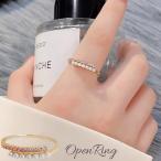 Yahoo! Yahoo!ショッピング(ヤフー ショッピング)オープンリング 指輪 リング レディース アクセサリー フェイクパール ラインストーン ゴールドカラー おしゃれ フェミニン かわいい ガーリー 上品