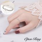 Yahoo! Yahoo!ショッピング(ヤフー ショッピング)指輪 オープンリング レディース 女性 アクセサリー リング ハート ラインストーン キラキラ シンプル 上品 きれいめ おしゃれ かわいい フリーサ